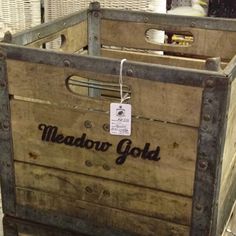 Love This Vintage Milk Crate What Can I Repurpose For Love This Vintage Milk Crate What Can I Repurpose For