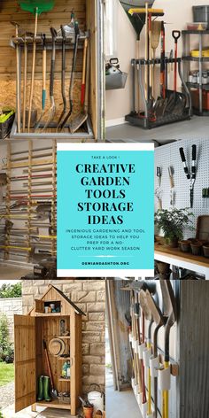 9 Garden Tools Storage Ideas Tool 9 Garden Tools Storage Ideas, Outdoor Tool Storage Ideas