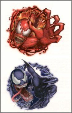 carnage u0026 venom temporaray tattoo by tattoo fun 1 99 venom carnage u0026 venom temporaray tattoo by tattoo fun 1 99 venom