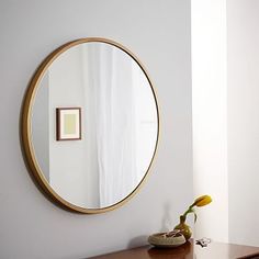 342 Best Mirror Images On Pinterest In 2018 Mirrors Woodworking Metal Framed Round Mirror Antiqued Bronze