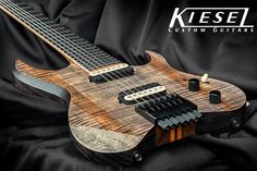 kiesel guitars 7 string pale moon ebony kiesel guitars 7 string pale moon ebony