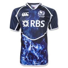Canterbury Cardiff Blues Alt Pro SS Kids Rugby Jersey