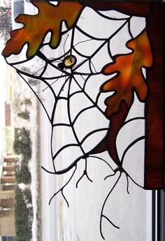 XS Accessories Gothic Statement Hoop Earrings Spiderweb Inspired with Web Design and Dangling Spider with Shiny Acrylic Body Stones