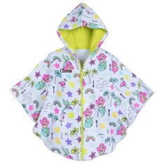 DISNEY STORE FINDING NEMO CUTE HOODED SWIM COVER-UP BRIGHT COLORFUL /& CUTE NWT