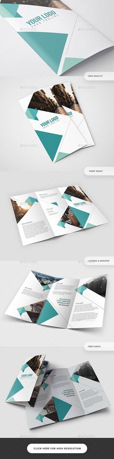 Trifold Brochure by FathurFateh on @creativemarket Graphic - free printable tri fold brochure templates Trifold Brochure by FathurFateh on @creativemarket Graphic - free printable tri fold brochure templates