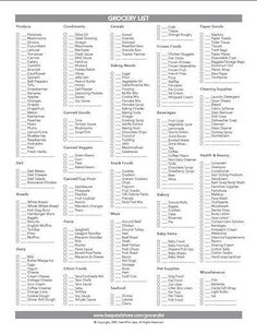 meal planner with grocery list omg this is amazing i have been