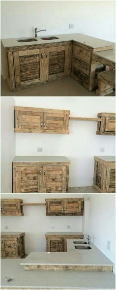 Home Furniture, Rustic Furniture, Home Remodeling, Diy Kitchen Cabinets, Remodel, Kitchen Decor