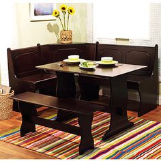 wood kitchen table with bench seating designs ideas | dining bench wood kitchen table with bench seating designs ideas | dining bench