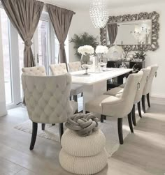 pinny - melaniinmalia || insta - lulmalia Dining Room Table Decor, Dining Room Design, Room Interior, Dining Rooms, Dining Chairs, Interior Inspo, Kitchen Decor