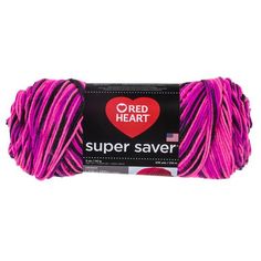 Red Heart Super Saver Lrg Skein YARN 7oz 364 yds pattern choose from asst colors