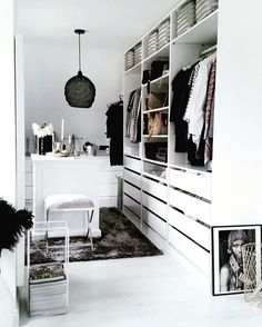 kuhle dekoration kleiderschrank designklassiker, 52 besten interiors | closet & vanity bilder auf pinterest in 2018, Innenarchitektur