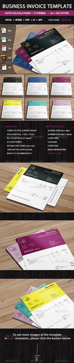 Business Invoice Templates Business, Invoice design and Print - business invoices templates Business Invoice Templates Business, Invoice design and Print - business invoices templates