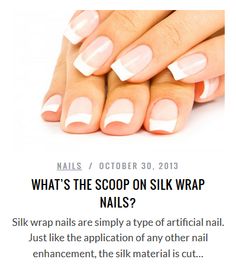 13 Best Silk Wrap Nails Images On Pinterest What S The Scoop On Silk Wrap Nails Nail