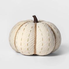 White Halloween Pumpkin Decor Autumn Harvest Festive Desktop Costume Party Props PVC Dots Pattern Decorative Pumpkin