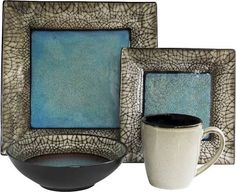 Baum Bros. Galaxy Jade 16 Piece Dinnerware Set | Dinnerware, Cabin ... Baum Bros. Galaxy Jade 16 Piece Dinnerware Set | Dinnerware, Cabin ...