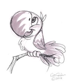 The Ol 'Sketchbook: animaux de dessin animé