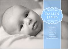 baby announcements boy