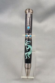 American Southwest Acrylic Resin and Exotic Layered Wood Twist Pen