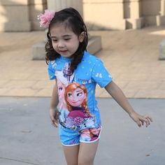 Splashing Jamaican Flag Kids Girls Short Sleeve Ruffles Shirt T-Shirt for 2-6 Toddlers