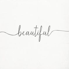 the word beautiful in cursive | beautiful #cursive #cursive writing # ...