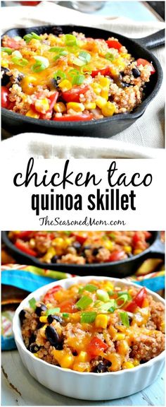 14 drool worthy meals under 500 calories recipes to try this week my chicken taco quinoa skillet comes together in just minutes is full of protein and