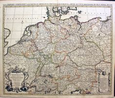 antique map germany j covens and c mortier c1740 general reference environmental management visualization