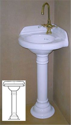 Corner Sinks For Small Bathrooms gaston corner porcelain pedestal sink | corner pedestal sink Corner Sinks For Small Bathrooms gaston corner porcelain pedestal sink | corner pedestal sink