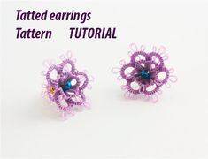 Pattern For Heart Shuttle Tatting Or Needle Patterns And Tutorial Pdf Frivolite Lace Tatting