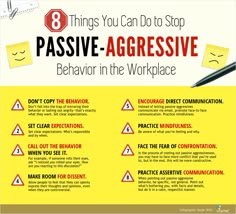 How to control passive aggressive behavior