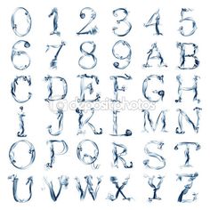 smokey lettering