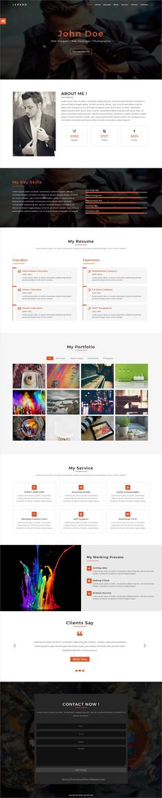 Resuma - Personal Portfolio \ Work Portfolio Responsive Resume - resume html template Resuma - Personal Portfolio \ Work Portfolio Responsive Resume - resume html template