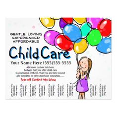 home daycare flyer samples