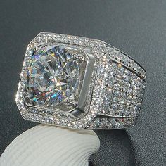 5.00 CT Round Cut Sim Diamond Double Rangée Tennis Bracelet 7/" 14K Or Jaune FN