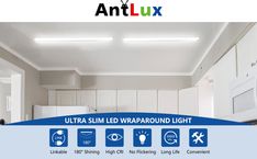 13 Antlux lighting ideas wraparound lights led shop lights