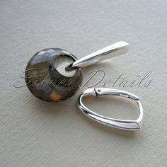 10PCS À faire soi-même Making Silver Jewelry Findings Crochet Boucle d/'oreille Pinch Bail oreille fils