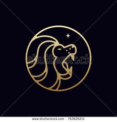 gold lion logo