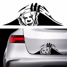 Star Wars Decal Peeping Stormtrooper Yoda Darth Vader Funny Car Bumper Sticker