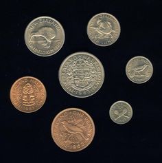 BAB intage New Zealand Maori Half Penny Coin 1965,Unique Baseball Customized Gift