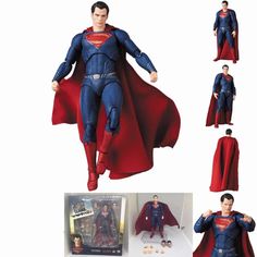 Superman Super Man Justice League Mafex No 057 Figuren Figur PVC Anime Manga