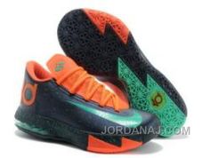 Pas Cher Nike Zoom KD 6 599424 088 Femmes Bleu Orange Blanc | Basket Nike Kobe | Pinterest | Nike zoom and Basket nike