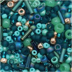 Toho Seed Bead Multi-Shape//Colour Mixes Kawaii Purple Mix 10g Tubes x4
