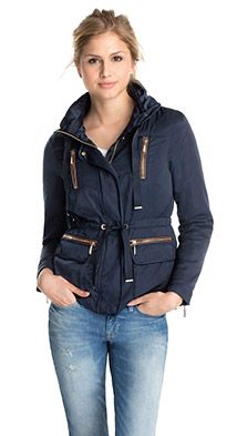 10+ bästa bilderna på Jeans jackor | jeans jacka, jeans, jacka La Redoute Collections Mjuk jacka med huva Rosa Jackor