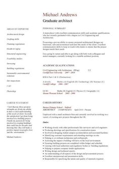 curriculum vitae template for graduate school