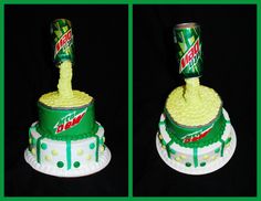 mountain dew birthday cake my creations pinterest mountain mountain dew sheet cake