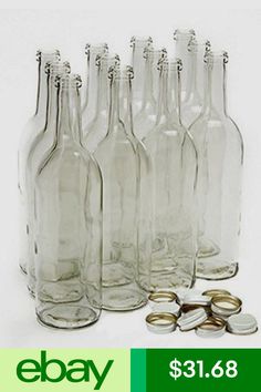 50 2ml vials bitty bottles clear jars with lids glass bottle with