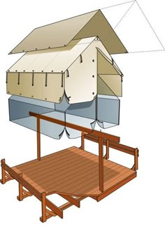 Tap or click image for more details. The Basics Cimarron Platform Tents are the perfect outdoor getaway for those who love to get out in nature but don’t necessarily want to “rough it.” Resorts love Cimarron Tents for keeping travelers comfortable in remote locations. Great for summer Glamping Resorts, Outdoor Tent, Family Outdoor, Diy Outdoor, Best Tents For Camping, Diy Camping