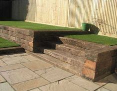 Garden Ideas Using Sleepers simon cunliffe's garden design with railway sleepers | lgb trains Garden Ideas Using Sleepers simon cunliffe's garden design with railway sleepers | lgb trains