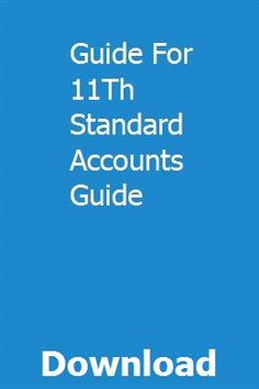 11th standard accounts book pdf free download 11th standard accounts book pdf free download