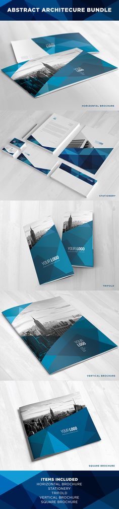 Cool Blue Modern Brochure Brochures, Graphic design brochure and - modern brochure design Cool Blue Modern Brochure Brochures, Graphic design brochure and - modern brochure design