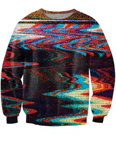 YUNY Mens Pullover Mulit Color Jacquard Knitting Ribbing Edge Sweater 16 S